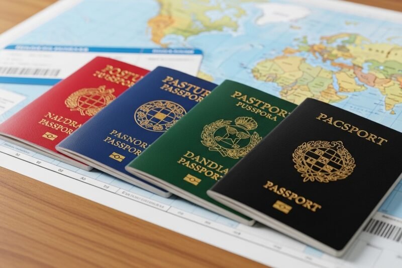 ¿Por qué los pasaportes solo vienen en cuatro colores y qué significa cada uno?