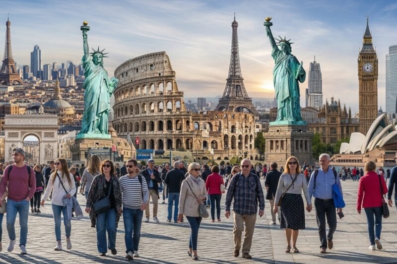 13 ciudades más visitadas del mundo que reciben más turistas globales anualmente